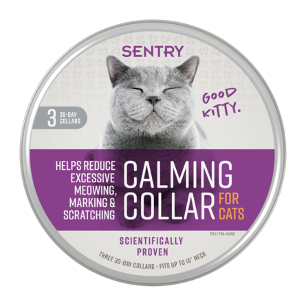 SENTRY Calming Collar Успокаивающий ошейник для кошек и котят – интернет-магазин Ле’Муррр